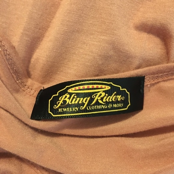 Bling Rider - jeweled clothing short sleeve top - Picture 7 of 8